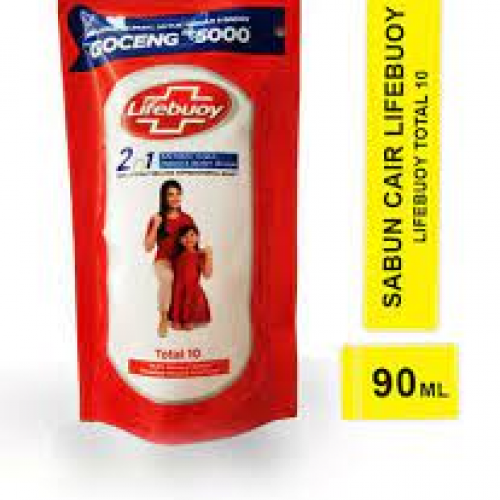 LIFEBUOY CAIR REVIL 90ML MERAH (1x48)