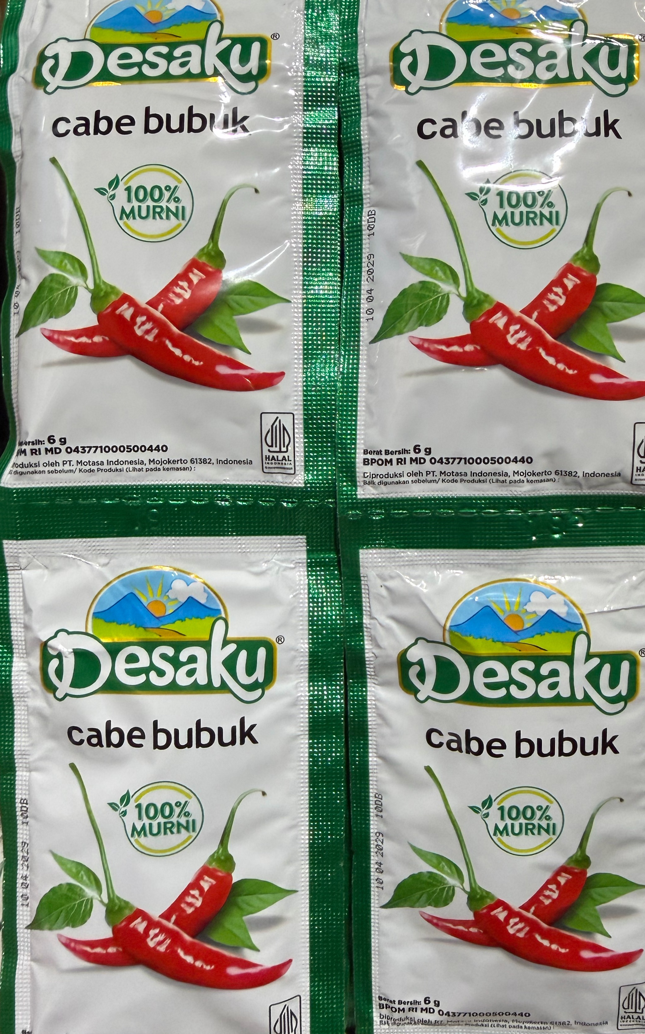 CABE BUBUK DESAKU (18X2)