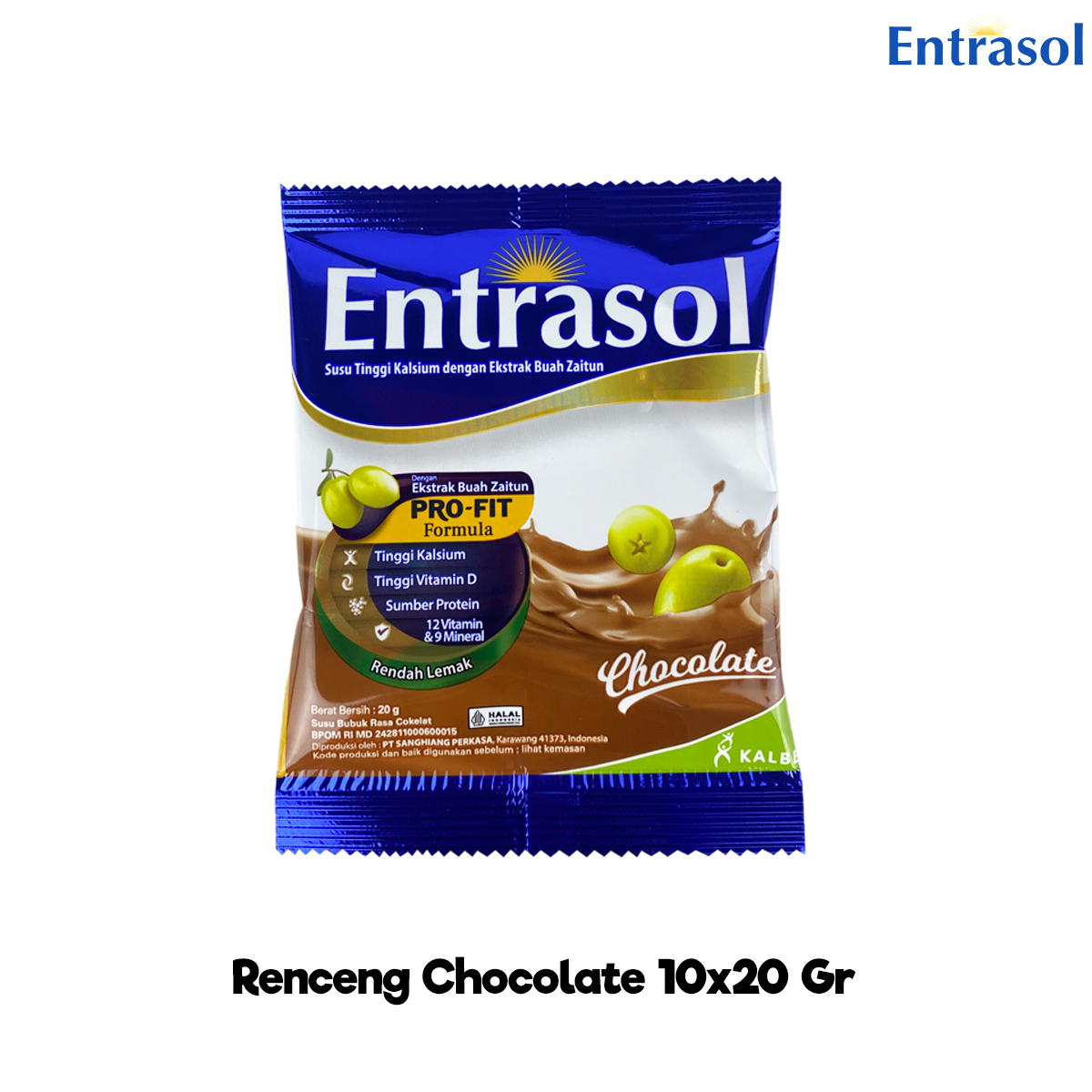 ENTRASOL SASET COKLAT (12X10)