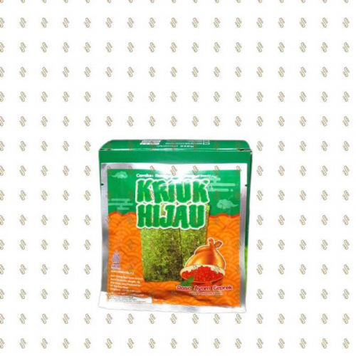 KRIUK HIJAU AYAM GEPREK (5X12)