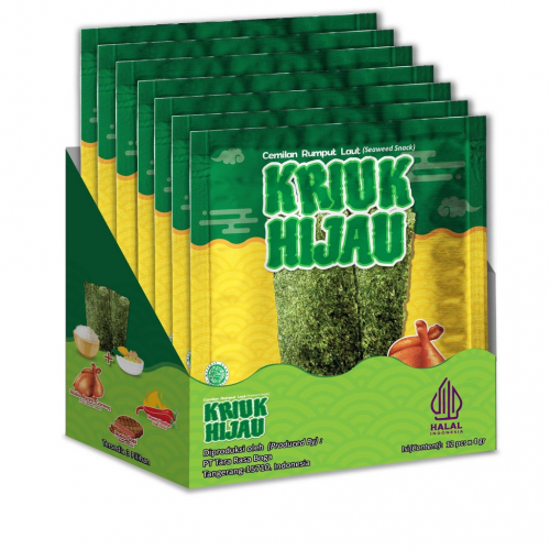 KRIUK HIJAU AYAM GORENG (5X12)